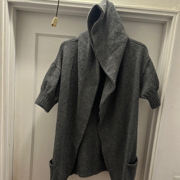 Vince Gray Open-Front Sweater -Preloved - Picture 5 of 16